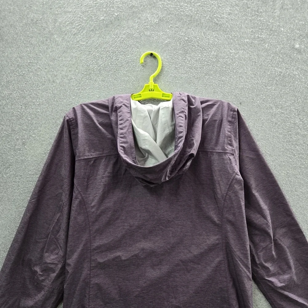 Paradox Women‎ Jacket XL Purple Nylon Activewear Zipper Long Sleeve